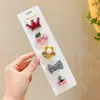 Grampos de Cabelo de Tecido Outono e Inverno Presilhas de Laço de Bebê Grampos de Cabelo Versáteis Totalmente de Tecido Presilhas Laterais de Bebê Acessórios de Cabelo para Meninas