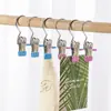 Sin costuras con clip de gancho almacenamiento doméstico clip pequeño para colgar pantalones clip para falda clip para calcetines clip para secar ropa clip para tela de exhibición