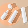 Veia Prateada 50ml-100ml frasco cilíndrico a vácuo material de embalagem cosmética frasco de plástico PP 75ml tipo pump frasco para emulsão