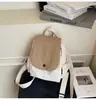 Mochila Sencilla de Gran Capacidad para Mujer Ins Nueva Casual Bolsa de Viaje para Hombre y Mujer Nylon Ligero Bolsa para Salir Escuela