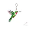 Llavero Acrílico de Pájaros del Amor 2D Nuevo En Stock Venta al por Mayor Anime Estrella de Cinco Puntas Colgante para Mochila Estudiantil Vida