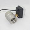 Válvula de Bola Eléctrica Electromagnética de Dos Hilos Operada Manualmente con Apagado y Reinicio, Bidireccional, de Tres Vías, para Aire Acondicionado de Agua y Aire, Calefacción de Piso, 220V