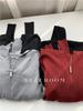 Otoño e Invierno 2024/Cárdigan de Punto con Capucha y Doble Cremallera Estilo Occidental para Mujer, Sudadera Simple Casual Combinable de Moda