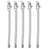 Corrente de Extensão de Cauda 7cm Aço Inoxidável Galvanizado a Vácuo Acessórios para Joias DIY Feitos à Mão Materiais para Colares Joias