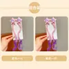 Peruca Trançada Infantil, Ferramenta de Penteado para Meninas, Presilha Lateral Gradiente My Little Pony para Bebê, Acessórios de Cabelo Fofos para Meninas Pequenas