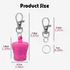 Llavero Cross Border GLOSSGRL Tapa para Brillo de Labios y Bálsamo Llavero Tapa para Brillo de Labios