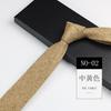 Ropa formal para hombre para trabajo profesional novio de boda coreana artístico estilo académico simple azul gris 6cm atado a mano