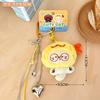 Pingente Chaveiro de Gatinho de Pelúcia Fofo Original Tengyi Decoração Versátil Feminina para Mochila Pingente de Boneca Criativa
