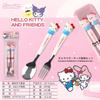 Cachorro de Orelhas Grandes Sanrio Melody Aço Inoxidável 304 Infantil Desenho Animado Fofo Talheres Portáteis Conjunto de Hashis e Colher