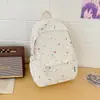Mochila Coreana Estilo Ins con Lazo de Alto Valor Estético, Mochila Casual y Elegante para Estudiantes de Secundaria y Preparatoria, Bolso Escolar Ligero, de Moda