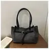 Bolso Casual Retro de Gamuza Nuevo 2026 para Otoño e Invierno, Bolso Lindo de Gran Capacidad para Hombro y Axila para Mujer