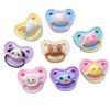 Accesorios de Resina de Dibujos Animados Brillantes Joyería Chupete Animal DIY Gel de Crema Funda para Teléfono Móvil Pasador Cuerda para el Cabello Parche de Papelería