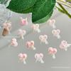 Nuevo Rosa Hielo Blanco Amor Arte de Uñas Joyería Chica Dulce Usa Armadura Accesorios Arte de Uñas Joyería Pequeña Pendientes Accesorios