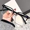 Nuevas Gafas Antiluz Azul de Moda, Gafas de Moda sin Graduación, Se Pueden Personalizar con Lentes Graduados, Monturas de Gafas Ultraligeras