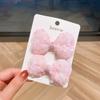 Accesorios para el cabello de niños creativos Corea del Sur Celebridad de Internet pasador de moño con lentejuelas diadema de moño clip para flequillo dulce simple de princesa