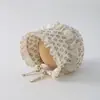Chapéu de Bebê para Primavera e Outono, Chapéu Estilo Corte Floral, Chapéu de Princesa com Acabamento em Renda para Meninas Doces, Chapéu de Bebê de Aba Larga com Proteção para Orelhas