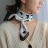 Bufanda corazón pata de gallo Corea del Sur nuevo pañuelo cuadrado pequeño estilo western moda mujer bufanda decorativa bufanda bufanda al por mayor