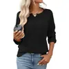 Ropa Cruzada Tk para Mujer de Temporada Otoño 2025 Nueva Camiseta de Punto Waffle Rayada para Mujer en Amazon