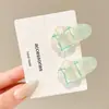 Presilhas de cabelo doces e super fofas para mulheres, presilhas laterais versáteis da moda estilo dopamina 2026, presilhas coreanas estilo ins