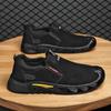 Zapatos de Trabajo Ligeros para Hombre, Transpirables, Casuales para Primavera y Otoño, Combinan con Todo, Resistentes al Desgaste, Slip-on, Suela Suave, Sin Puntera de Acero, para Obra
