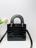 2025 Bolso Nuevo Hecho a Mano Diseño de Nicho Bolso Princesa Diana Bolso de Mujer Bolso Cruzado Popular Bolso de Mano Estilo Occidental