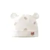 Gorro para Bebé para Primavera y Otoño, Gorro de Algodón Puro para Recién Nacidos de 0 a 3 Meses, Gorro para Protección de la Fontanela del Bebé