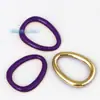 Accesorios para joyería DIY cobre puro nariz de cerdo goteando conector de doble agujero tamaño grande pequeño Rosa Rojo Rosa