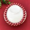 Pulsera de cinabrio alto contenido cuenta redonda pulsera arena imperial Taobao tiembla suministro una generación de damas pequeñas frescas