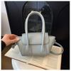 Bolso tipo cubo bandolera de comercio exterior para mujer 2025 Nueva moda Estilo extranjero Bolso de axila Versátil de un solo hombro Cruzado