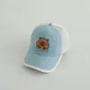 2025 Nueva Gorra de Malla para Niños Capibara Linda Caricatura Visera Gorra de Béisbol Viaje al Aire Libre Protección Solar Gorra con Visera