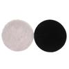 Disco de Pulido de Lana de 3-7 pulgadas Rueda de Pulido Disco de Encerado para Belleza de Automóviles con Respaldo de Terciopelo Negro Adhesivo Auto-Adhesivo Flocado Bola de Lana Simulada
