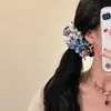 Pinza para el Cabello de Flor de Acrílico Súper Hada, a la Moda, Dulce y de Alta Gama, Pinza de Pato, Accesorio para el Cabello Versátil Personalizado de Nicho al por Mayor para Mujeres