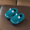 Pantuflas de Algodón Forradas de Felpa Especial de Liquidación de Invierno Lino para Primavera y Otoño Pantuflas Infantiles Lindas para Bebé Suela Suave Tela de Dibujos Animados para Niña