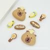 Charms para Sapato Crocs Desenho Animado Raio Grafite Urso Preto Acessórios Acessórios para Chinelo DIY Charms de Sapato Removíveis Atacado do Fabricante