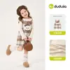 Vestidos de Niña Dudu Ropa de Invierno para Niños Ropa de Bebé Vestidos Chaleco para Niñas Vestidos para Niñas Ropa Infantil de Moda