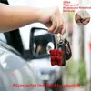 Pendente de Carro Novo Acrílico Plano Criativo Novo Urso Rosa Abraçado Decoração de Casa Pendente