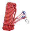 Tendedero de Cable de Acero Engrosado Núcleo Cuerda de Nylon Atada Tendedero Portátil para Interiores y Exteriores Secado de Edredones Sin Taladro