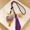 Colgantes de Brocado de la Dinastía Song Hechos Completamente a Mano, Colgantes para Coche, Llaveros, Accesorios para Teléfono y Bolsos, Amuletos de Paz, Decoraciones de Bolsas de Dinero, Venta al por Mayor