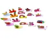 Pinzas para el pelo de pato de resorte acrílicas para niños japoneses y coreanos, lindos accesorios para el pelo con temática de animales, pinzas de dibujos animados para flequillo para niñas y bebés