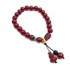 Pulseira de Cinábrio da Sorte e Auspiciosa, Pulseira Vermelha para o Ano de Nascimento, Estilo Casal de Sorte e Prosperidade, Atacado de Fabricante de Pulseiras Finas