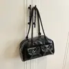 Bolsa de Grande Capacidade para Exportação Transfronteiriça para Mulheres 2025 Verão Nova Estilo Ballet Laço Bolsa de Braço Bolsa de Ombro Versátil