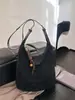 Bolso de Gamuza Gran Capacidad Bolso de Hombro para Mujer Otoño e Invierno Retro Nuevo Estilo Maillard para el Trabajo y los Viajes Bolso de Axila