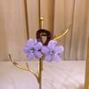 Estilo Coreano Verano Nuevo 4.5cm Flor Flequillo Clip Moda Elegante Celebridad de Internet Ins Todo Combinable Flequillo Horquilla Lateral