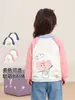 Ropa infantil Kaka Panda camiseta de manga larga de dibujos animados para niños, conjunto de otoño para niñas, camiseta básica para bebé, moderna