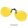 Óculos de Sol Clip-On para Mulheres, High-End, Ultraleves Óculos de Sol para Miopia Clip-On para Dirigir Anti-UV Clip-On