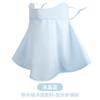Máscara Protectora Solar Larga Orejas Colgantes Protección Cuello Verano Seda de Hielo Máscara Protectora Solar Facial Gini Protección UV Velo Parasol