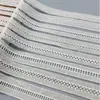 Encaje de Bordado de Algodón Listo para Usar del Fabricante, Accesorios para Faldas de Ropa, Encaje de Algodón Soluble en Agua Accesorios de Ropa DIY Venta al por Mayor