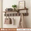 Colgador de Ropa de Pared para Entrada, Uso en el Hogar, Almacenamiento de Llaves y Bolsos, Organizador de Ropa y Sombreros Detrás de la Puerta