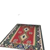 Tapetes de Chão Estilo Étnico Retro Americano Transfronteiriços, Tapetes Decorativos Persas Completos para Sala de Estar, Cobertores Resistentes ao Desgaste e Amigáveis à Pele para Mesas de Cabeceira