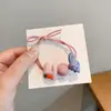 Ins Faixa de Cabelo Colorida com Frutas Feminina Menina Fofa Faixa para Couro Cabeludo Faixa de Cabelo Alta Elasticidade Couro Grosso Conjunto Corda de Cabelo Novo Estilo